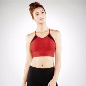 Manduka Cherry Blossom halter sports bra